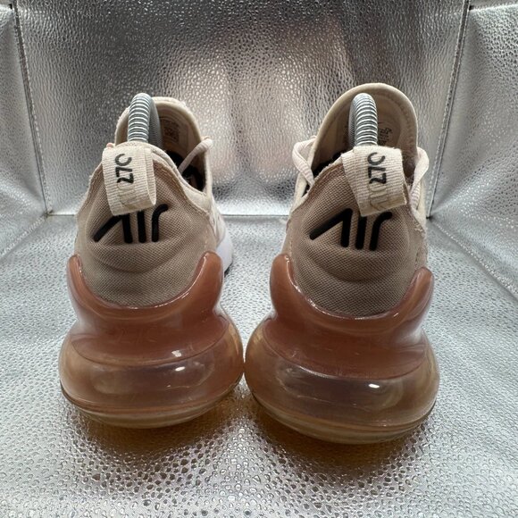 Size 8 Nike Air Max 270 Low‎ Light Soft Pink Womens Athletic Shoes AH6789-604 - Picture 8 of 10